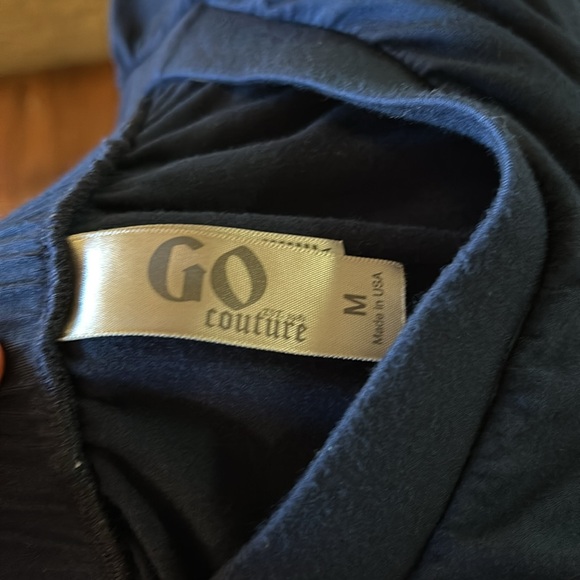 Go Couture Off the shoulder cocktail dress. - Picture 3 of 4